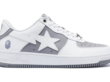 A Bathing Ape Bape Sta Low #6 Gray For Cheap