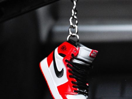 3D Sneaker Keychain AJ1 Chicago Online now