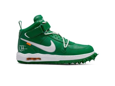 Nike X Off-White - Air Force 1 Mid  Pine Green Cheap