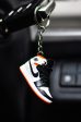 3D Sneaker Keychain AJ1 Electro Orange Online Sale