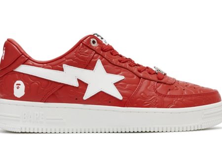 A Bathing Ape Bape Sta Low #3 Line Camo Red For Sale