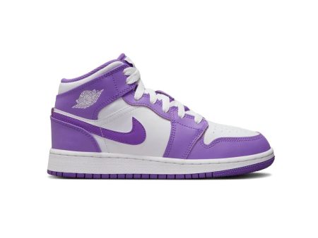 Air Jordan 1 Mid  purple Venom  Sale For Discount