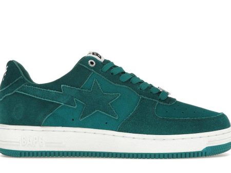 A Bathing Ape Bape Sta Suede Green (2022) Fashion