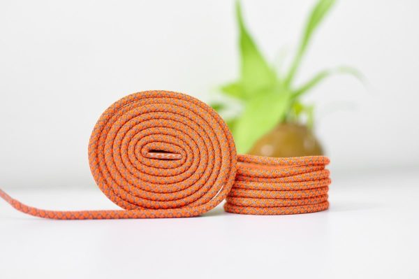 Reflective Rope Laces- Orange | Yeezy Laces | Kicks Machine Hot on Sale