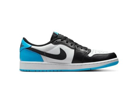 Air Jordan 1 Low Black Dark Powder Blue Sale Hot on Sale