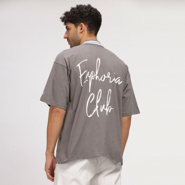 Euphoria Club Tee (Oversized Polo) Online now