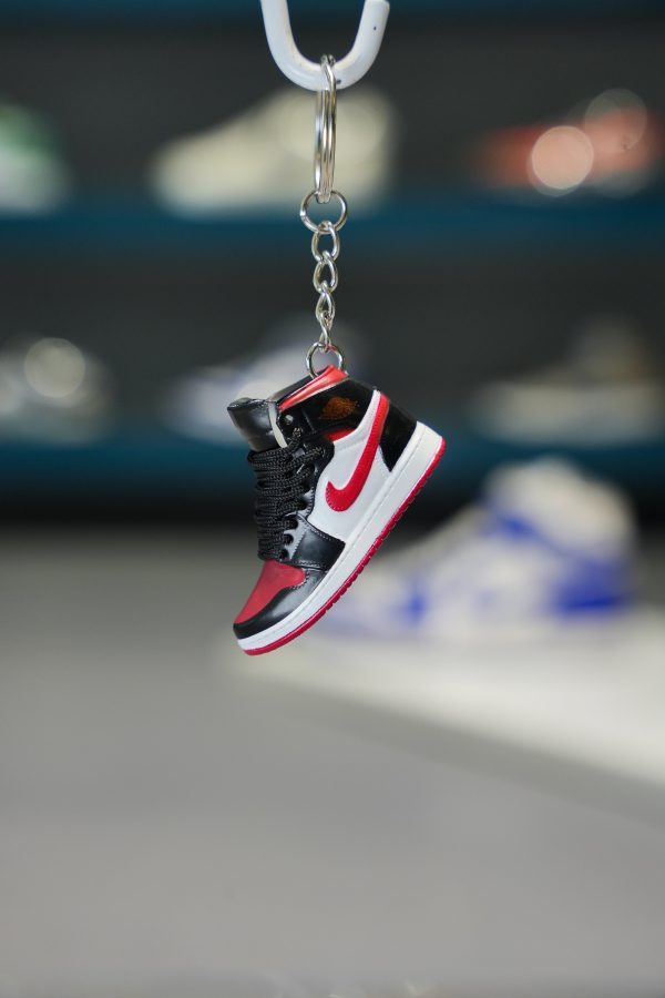 3D Sneaker Keychain AJ1 Noble Red Online Hot Sale